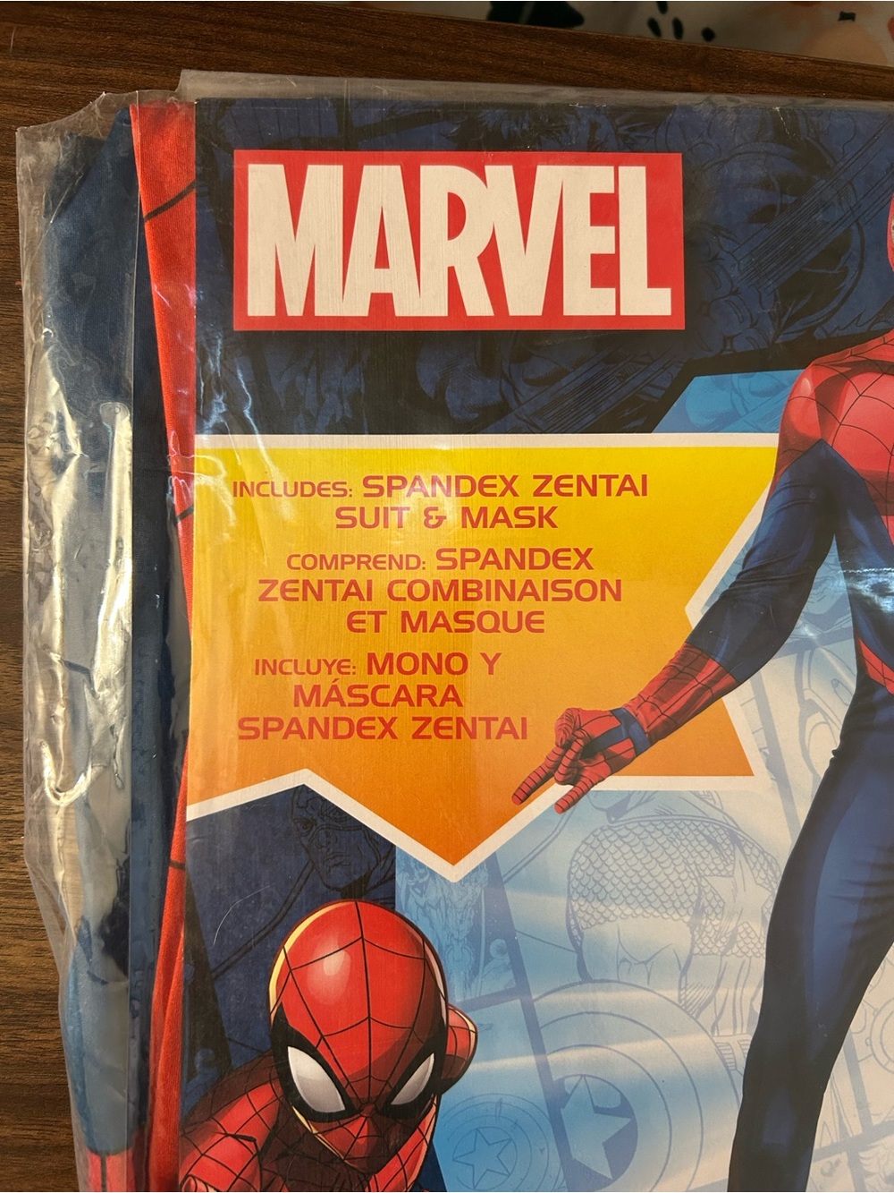 New! MARVEL Spider-Man Adult Spandex Zentai Costume Mask XS Halloween - Picture 2 of 6